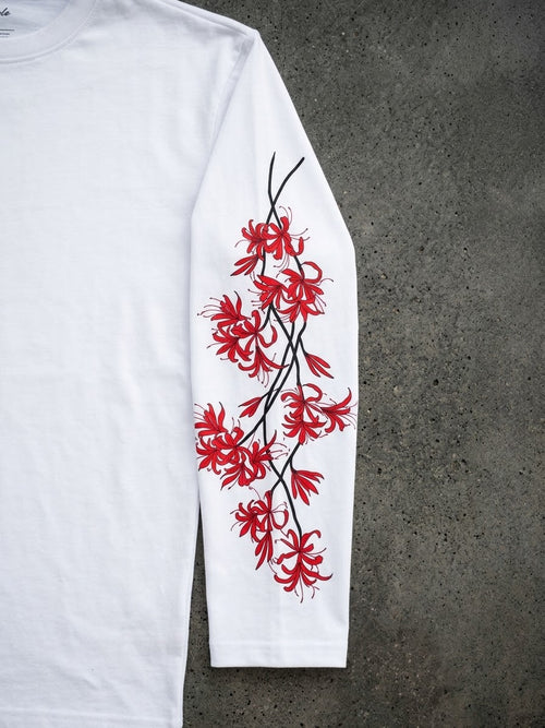 Cropped Flower -long sleeve